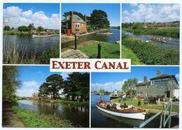 EXETER CANAL : MULTIVIEW (10 X 15cms Approx.) - Exeter