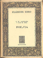 POESIA MARQUES DE SANTILLANA Y JUAN DE MENA CLASICOS EBRO 1969      TC11979 A6C2 - Other & Unclassified