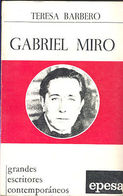 GABRIEL MIRO TERESA BARBERO EPESA EDICION 1973                      TC11987 A6C2 - Sonstige & Ohne Zuordnung