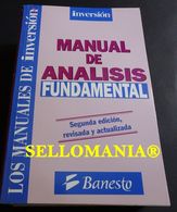 MANUAL DE ANALISIS FUNDAMENTAL ANGEL SANTODOMINGO INVERSION 1998 TC23775 A6C3 - Andere & Zonder Classificatie