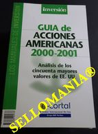 GUIA DE ACCIONES AMERICANAS 2000 2001 SCHERK SERRAT INVERSION 2000 TC23783 A6C3 - Otros & Sin Clasificación