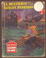 EL MISTERIO DE LOS BARCOS PERDIDOS AUTOR STANTON HOPE YEARS 1940    TC11309 A6C1 - Andere & Zonder Classificatie