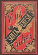 VIDA DE SANTA TERESA DE JESUS 2ª EDICION 1890 FRAY BONIFACIO MORAL  TC11289 A6C1 - Autres & Non Classés