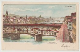 Firenze - Florence -  Kosmos Budapest - Signed Emil Storch 1899 - Firenze (Florence)