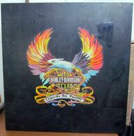 HARLEY DAVIDSON ACRILICI SUPPORTO COMPENSATO  56 X 58 CM. - Acrylic Resins