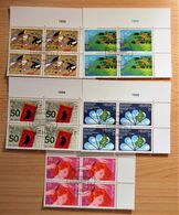 Suisse Switzerland -  1988 1 Serie With Blocs 4 Used + 1983 1 Special Stamp Booklet - Usati
