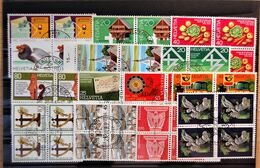 Suisse Switzerland -  14 Blocs Of 4 Stamps Used - Lotes/Colecciones