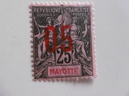 MAYOTTE   P25* *   TIMBRES DE 1912  SANS CHARNIERES  COTE  3 - Unused Stamps