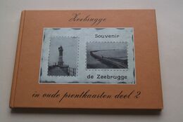 ZEEBRUGGE In Oude Prentkaarten Deel 2 ( Zie Foto's Voor Detail ) ! - Books & Catalogs