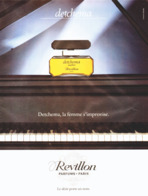 PUB PARFUM   ( DETCHEMA ) De " REVILLON " 1989  ( 1 ) - Unclassified