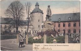 Siegen - Unteres Schloss Mit Bismarck-Denkmal - Siegen