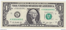 United States P 537 - 1 Dollar 2013 - UNC - Federal Reserve Notes (1928-...)