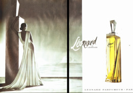 PUB PARFUM   ( LEONARD ) De " LEONARD " 1989  ( 4 ) - Unclassified