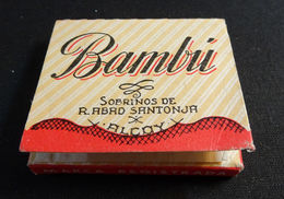 ANTIQUE CIGARETTE ROLLING PAPER BAMBU EARLY 1900 TOBACCIANA COLLECTIBLES  006CC - Sonstige & Ohne Zuordnung