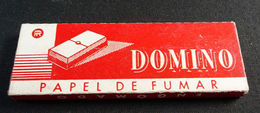 ANTIQUE CIGARETTE ROLLING PAPER DOMINO EARLY 1900 TOBACCIANA COLLECTIBLE 023PFCC - Other