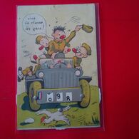 CARTE A SYSTEME MILITARIA VIVE LA CLASSE ILLUSTRATEUR GSCHWIND - Humour