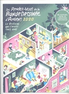 Les Rendez-vous De La Bande Dessinée D'Amiens 2020..chez Vous 86 Auteurs - Revue On A Marché Sur La Bulle.. - First Copies