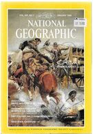 Revue En Anglais - National Géographic N° 169 - Janvier 1986 - Cow-boy Artist - Par Charles RUSSEL - Artiste Peintre - - Geschiedenis