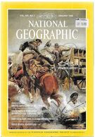 Revue En Anglais - National Géographic N° 169 - Janvier 1986 - Cow-boy Artist - Par Charles RUSSEL - Artiste Peintre - - History