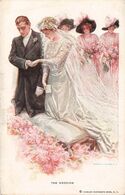 CPA Fantaisie - Illustrateur FISCHER HARRISON - Mariés - Mariage - The Wedding - Fisher, Harrison