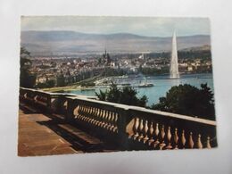 GENEVE La Rade Et La Ville Depuis Cologny - Cologny