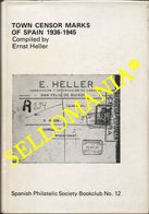 CENSOR MARKS SPAIN CIVIL WAR 1936 1939 MARCAS CENSURA GUERRA CIVIL ERNST HELLER  TC22782 - Altri & Non Classificati