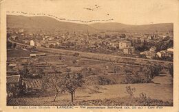 Langeac      43       Vue Panoramique Sud-Ouest Cure D'air   (voir Scan) - Langeac