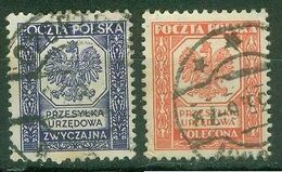 Pologne SERVICE YT N° 19 20  LIQUIDATION 42 - Oficiales