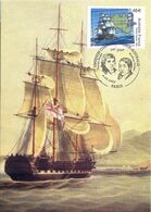 Carte Postale 1er Jour Bicentenaire De La Rencontre Des Navigateurs Baudin Et Flinders-France Australie(yt 3476) - Sonstige