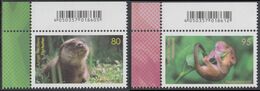 !a! GERMANY 2020 Mi. 3562-3563 MNH SET Of 2 SINGLES From Upper Left Corners - Young Animals - Unused Stamps