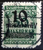 ALLEMAGNE EMPIRE                       N° 319                   OBLITERE - Used Stamps