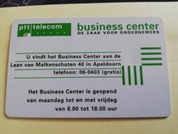NETHERLANDS  ADVERTISING CHIPCARD HFL 2,5  CKE 026/03  BUSINESS CENTRUM APELDOORN   ** 3150 ** - Privadas