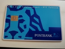 NETHERLANDS  ADVERTISING CHIPCARD HFL 5,00  CRD 278  POSTBANK       Fine Used   ** 3161 ** - Privadas