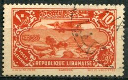 GRAND LIBAN - Y&T  N° 44 (o) - Poste Aérienne