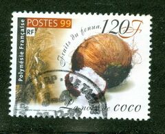 Coco; Cocotier / Coconut Tree; Polynésie Française / French Polynesia; Scott # 759; Usagé (3449) - Usati