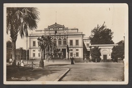 Egypt - 1928 - Very Rare - Vintage Post Card - The Opera - Cairo - Cartas & Documentos