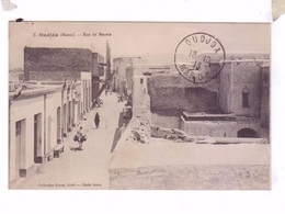 OUJDA OUDJDA 1913 Maroc Rue De Marnia Echafaudage Construction - Altri & Non Classificati