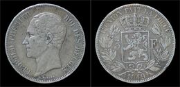 Belgium Leopold I 5 Frank 1849 - 5 Frank