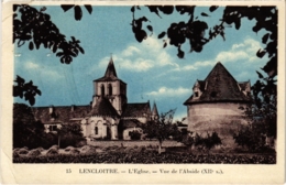 CPA Lencloitre - L'Eglise - Vue De L'Abside (111829) - Lencloitre