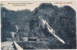 Loire : ROCHETAILLEE : Le Barrage - La Cascade ( Environs De Saint. Etienne ) - Rochetaillee