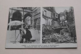 Le Nieuwerck Avant Et Après Le BOMBARDEMENT ( Antony / Neurdein ) Anno 19?? ( Zie Foto's ) ! - Ieper
