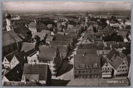 Lauingen An Der Donau - S/w Ortsansicht 1 - Lauingen