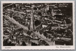 Landshut - S/w Fliegeraufnahme - Landshut