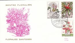 B01-187 1749 1750 1751 FDC P440 Floralie Floriade Floralies Gantoises V 22-2-1975 9000 Gent €4 - Zonder Classificatie
