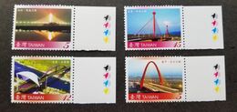 Bridges Of Taiwan Taiwan 2008 Building Architecture Tourist Bridge (stamp Color Code) MNH - Unused Stamps