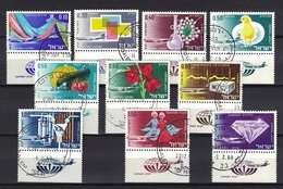 Israel 1968, Export Products (o), Used - Used Stamps (with Tabs)