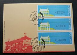 Portugal Espigueiro 1991 House North Of ATM (frama Label FDC) - Covers & Documents