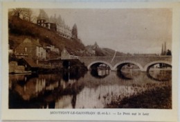 28  Montigny Le Gannelon Le Pont Sur Le Loir - Cloyes-sur-le-Loir