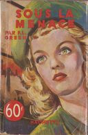 F. L. GREEN Sous La Menace L’Énigme Hachette (1948, Jaquette) - Hachette - Point D'Interrogation