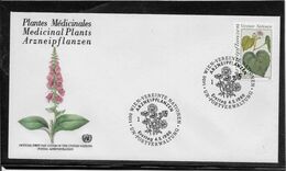 Thème Fleurs - Nations Unies - Enveloppe - TB - Other & Unclassified